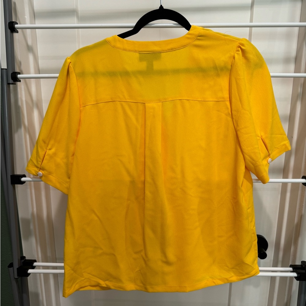 ModCloth yellow blouse! - Picture 2 of 3
